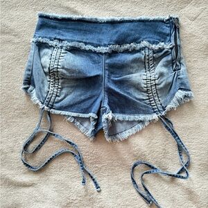 CLUB EXX DENIM SHORTS
